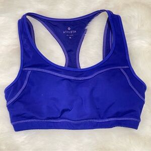 Athleta Vibrant Blue Sports Bra